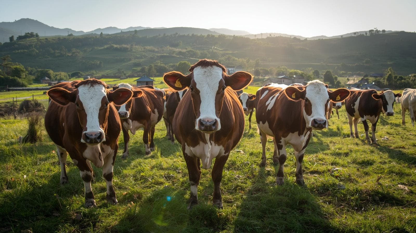 Local Ethiopian dairy farm